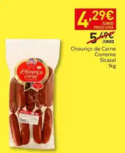 Recheio Sicasal - chouriço de carne corrente promoção