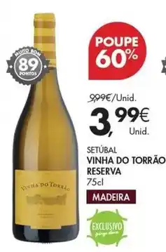 Pingo Doce Madeira - setubal vinha do torrão reserva promoção