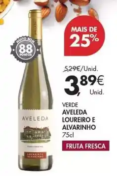 Pingo Doce Aveleda - aveleda loureiro e alvariinho promoção