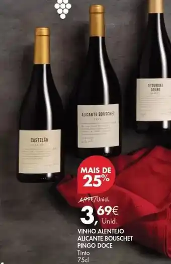 Pingo Doce Alentejo - vinho alente bioschet promoção