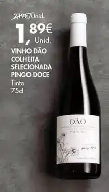 Pingo Doce Pingo doce - vinho dao promoção