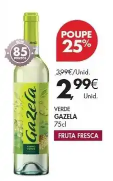 Pingo Doce Gazela - verde promoção