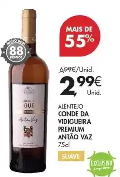 Pingo Doce Alentejo - aentéjo conde da vidigueiras primium anti vaz promoção