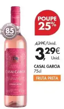 Pingo Doce Casal garcia - vinho ros promoção