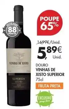 Pingo Doce Vinhas de xisto superior promoção