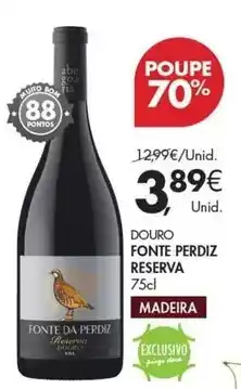 Pingo Doce Madeira - douro fonte perdiz reserva promoção