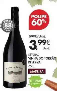 Pingo Doce Vinha do torrão - setubal promoção