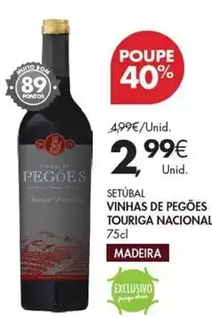 Pingo Doce Pegoes - vinhas de pegões touriga nacional promoção