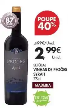 Pingo Doce Pegoes - vinhas de pegões syrah promoção