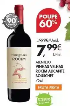 Pingo Doce Rocim - vinhas velhas rocm alicante bouschet promoção