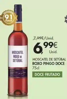 Pingo Doce Pingo doce - moscatel de setubal promoção