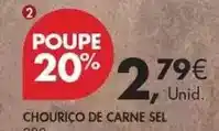 Pingo Doce Sel - chouriço de carne promoção