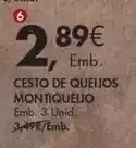 Pingo Doce Montiqueijo - cesto de queijos promoção