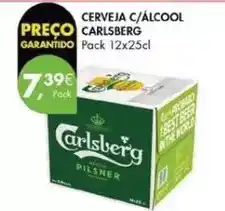 Pingo Doce Carlsberg - cerveja c/alcool promoção