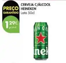 Pingo Doce Heineken - cerveja c/ álcool promoção