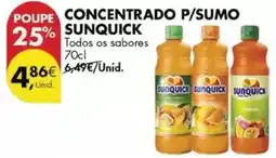 Pingo Doce Sunquick - concentrado p/sumo promoção