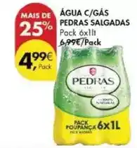 Pingo Doce Pedras salgadas - água c/gas promoção