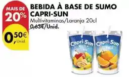 Pingo Doce Capri-sun - bebida à base de sumo promoção