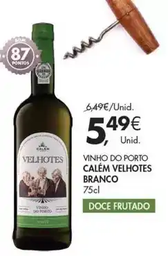 Pingo Doce Velhotes - vinho do porto branco promoção