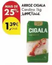 Pingo Doce Cigala - arroz promoção