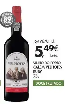 Pingo Doce Velhotes - vinho do porto calém promoção