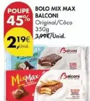 Pingo Doce Balconi - bolo mix max promoção