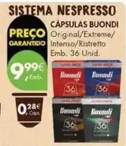 Pingo Doce Buondi - cápsulas promoção