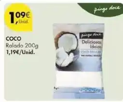 Pingo Doce Pingo doce - coco ralado promoção