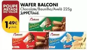 Pingo Doce Balconi - wafer promoção