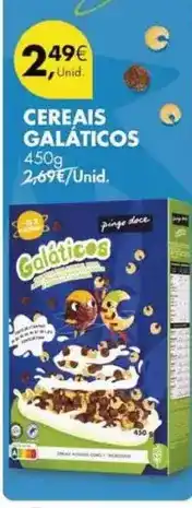 Pingo Doce Pingo doce - cereais galaticos promoção