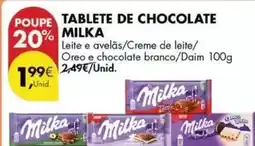 Pingo Doce Milka - tablete de chocolate promoção