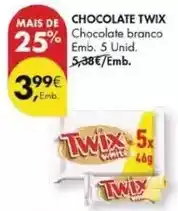 Pingo Doce Twix - chocolate promoção