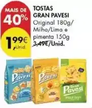 Pingo Doce Pavesi - tostas gran promoção