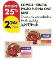 Pingo Doce Purina - comida húmida p/cão promoção