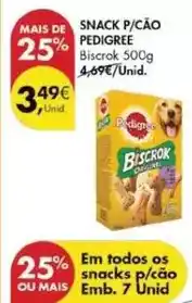 Pingo Doce Pedigree - snack p/céo promoção