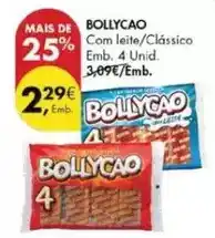 Pingo Doce Bollycao - com leite/clássico promoção