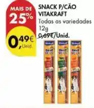 Pingo Doce Vitakraft - snack p/cáo promoção