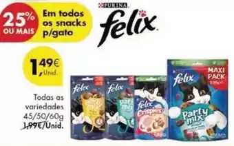 Pingo Doce As - em todos os snacks p/gato promoção