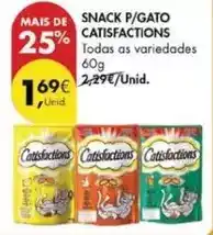 Pingo Doce As - snack p/gato promoção