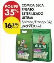 Pingo Doce Ultima - comida seca p/gato esterilizado promoção