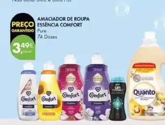 Pingo Doce Comfort - amaciador de roupa essencia promoção