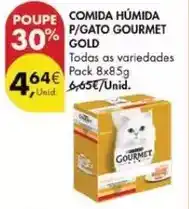 Pingo Doce Gourmet - comida húmida p/gato promoção