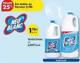 Pingo Doce Neo blanc - tradicional promoção