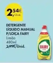 Pingo Doce Fairy - detergente líquido manual p/loica promoção