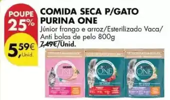 Pingo Doce Purinaone - comida seca p/gato promoção