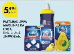 Pingo Doce Finish - pastilhas limpa maquinas promoção