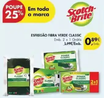 Pingo Doce Scotch - esfregão promoção