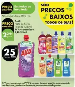 Pingo Doce Ajax - festa de flores lavanda promoção