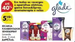 Pingo Doce As - p/ambientador sense&spray promoção