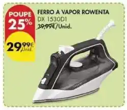 Pingo Doce Rowenta - ferro a vapor promoção